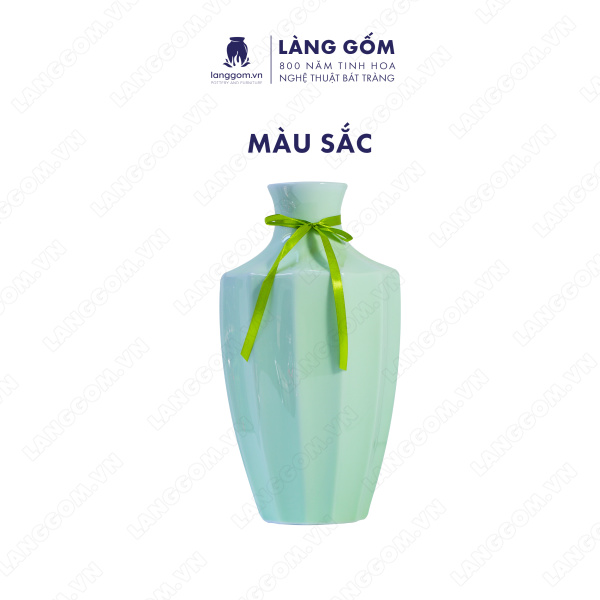 Lọ hoa Men ngọc chây khía