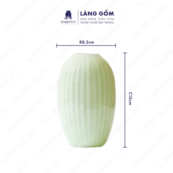 Lọ hoa Men ngọc bí nhỏ
