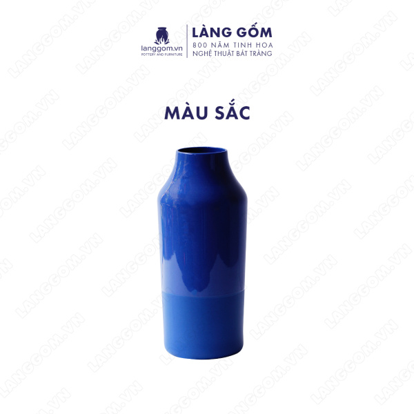 Lọ hoa Men mát dáng dài