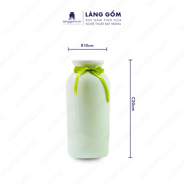 Lọ hoa Men ngọc phích