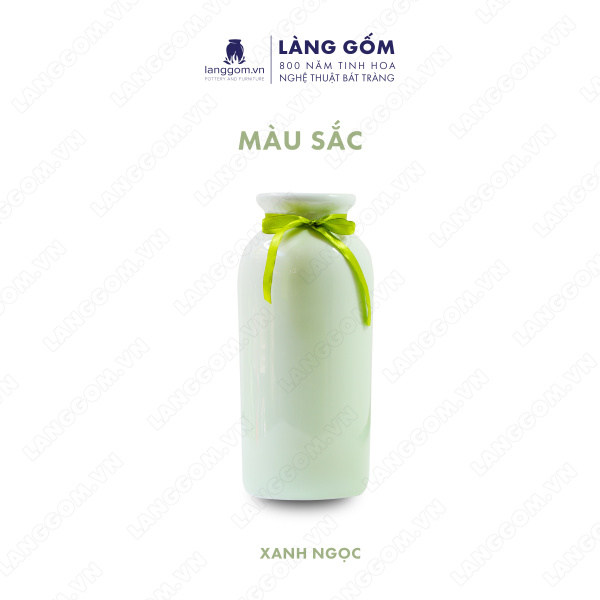 Lọ hoa Men ngọc phích