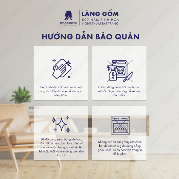 Lọ hoa Men mát kim cương