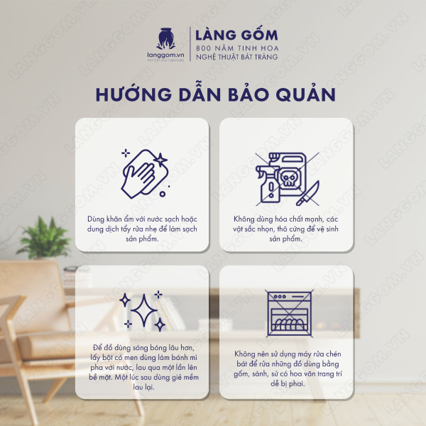 Lọ hoa Men trắng cú béo