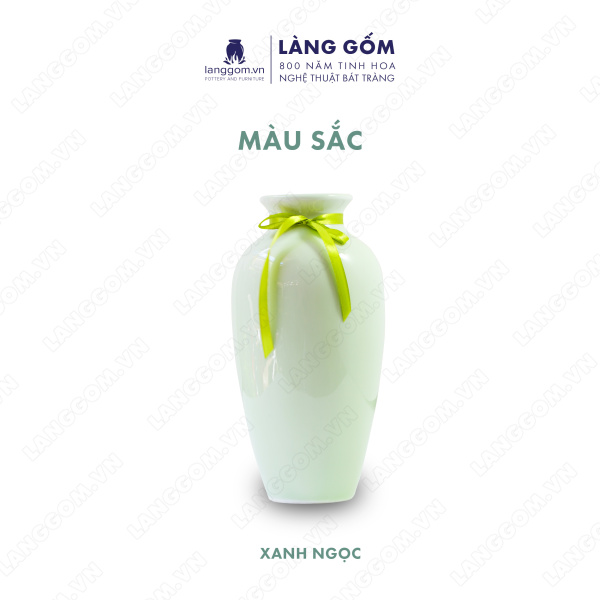 Lọ hoa Men ngọc phích long