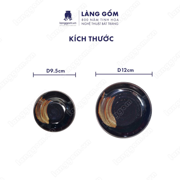 Bộ ấm chén uống trà men hỏa biến cao cấp, dáng bát giác 8 cạnh thanh lịch - Dung tích 430ml - Gốm sứ Bát Tràng