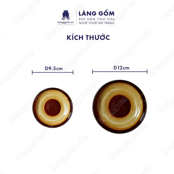 Bộ ấm chén uống trà men hỏa biến cao cấp, dáng bát giác 8 cạnh thanh lịch - Dung tích 430ml - Gốm sứ Bát Tràng