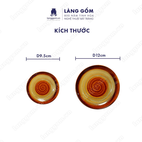 Bộ ấm chén Men hỏa biến đốt trúc to, dung tích 400ml - Gốm sứ Bát Tràng