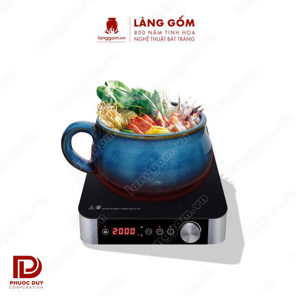 Cốc bia có quai men hỏa biến